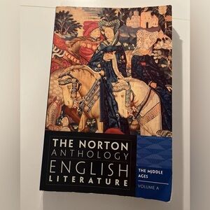 Norton Anthology of English literature-The Middle Ages volume A textbook